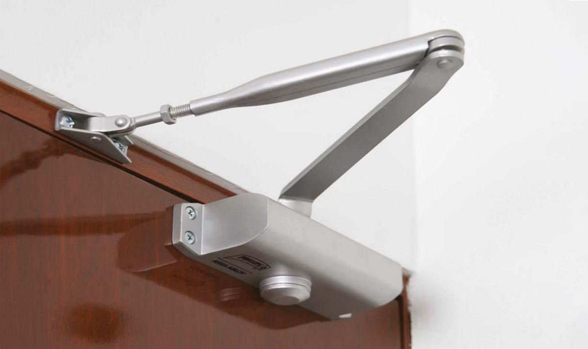 Cierrapuertas Aéreo de Alta Resistencia Phillips (Phillips Heavy Duty Overhead Door Closer)
