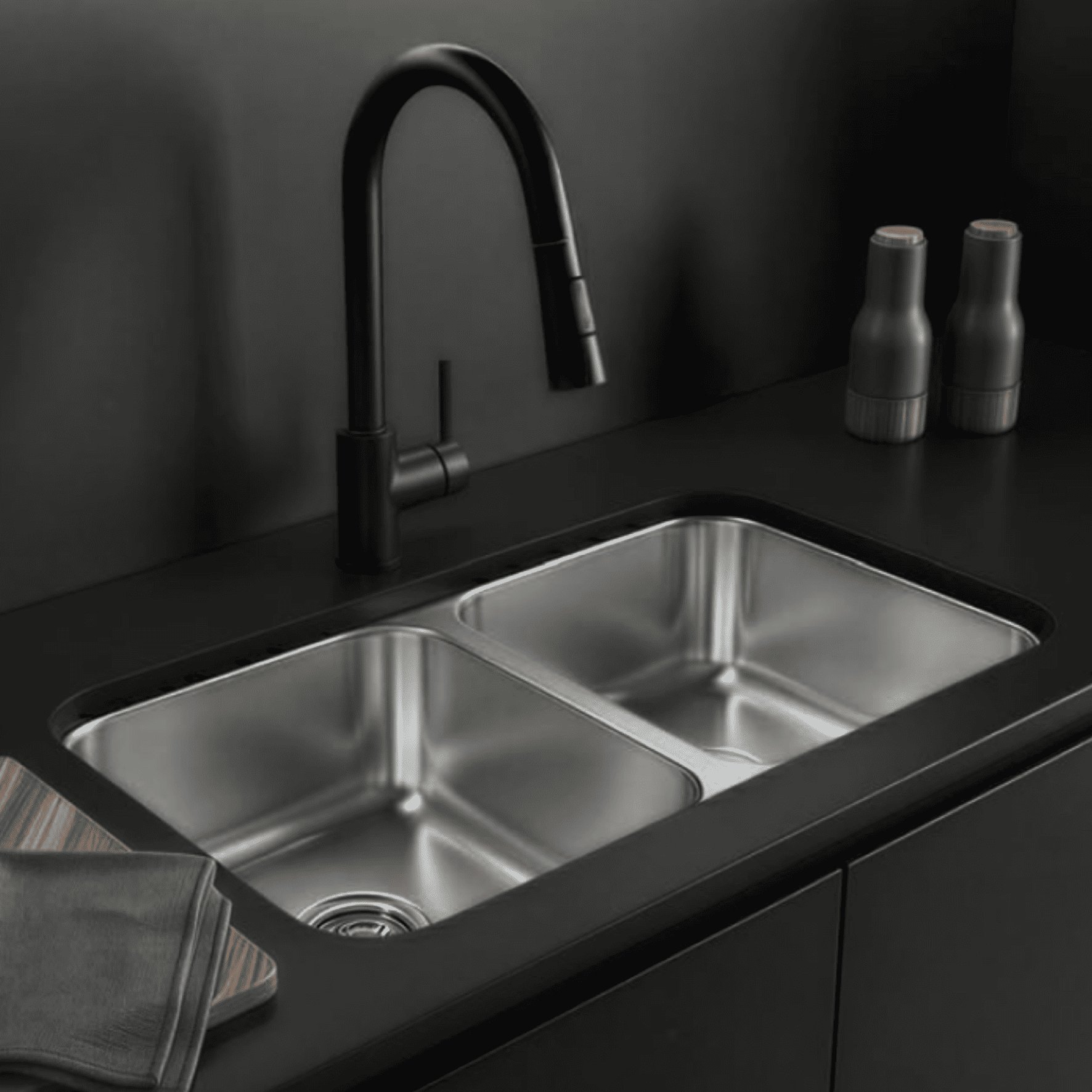 Tarja EB ONE Modelo 1011 en Ambiente (EB ONE 1011 Kitchen Setup)