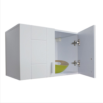 Cocina modular integral Socoda fabricada con tableros de madera aglomerada resistente a la humedad