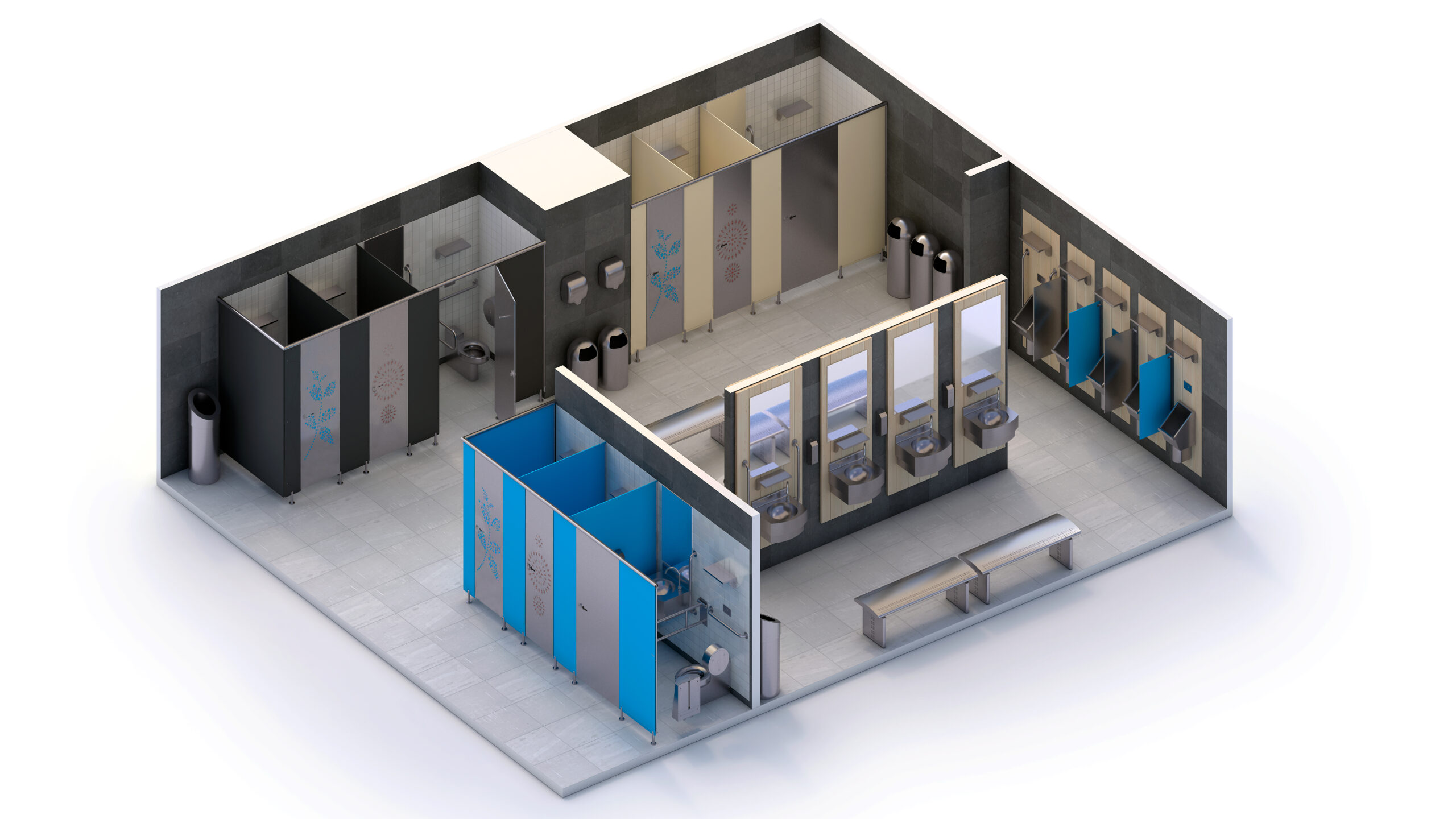 Socoda Distribución Integral de Baños 3D